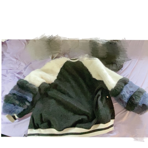 One spo Japan brand Cozy Baseball Jacket - Picture 4 of 8